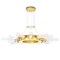 Cwi Lighting Collar 14 Light Chandelier With Satin Gold Finish 1121P28-14-602 - alternate 1